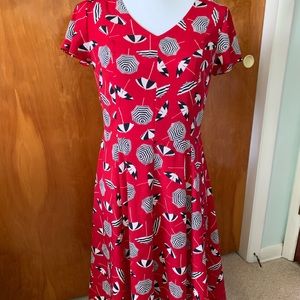 Talbots size 4 knee length umbrella dress